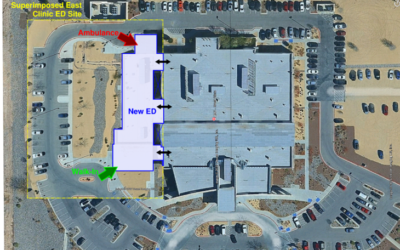 West Emergency Department / Urgent Care in Architectural Planning